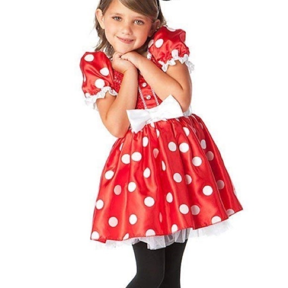 (10) Disney Store Classic Minnie Mouse Quality Costume Halloween Tule & Glitz - Picture 3 of 13